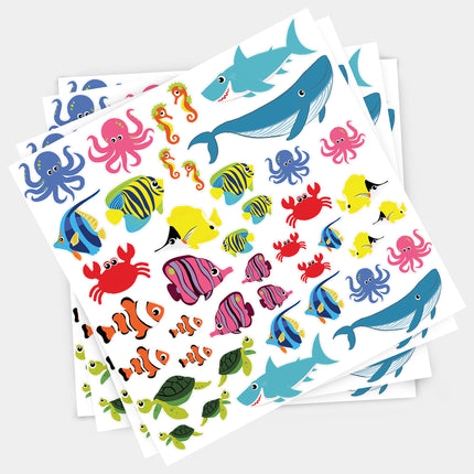 Foam Stickers, Sea Life, Pack of 168
