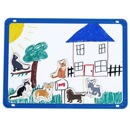 Wooden Magnets Cats & Dogs 20/st