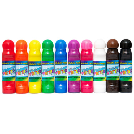 Window Writers Paint, 10 Colors