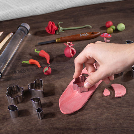 Modeling Clay Metal Cutters 12ct