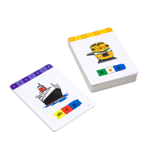 Unifix Reading: Phonics Word-Building Cards, Grade 1-2