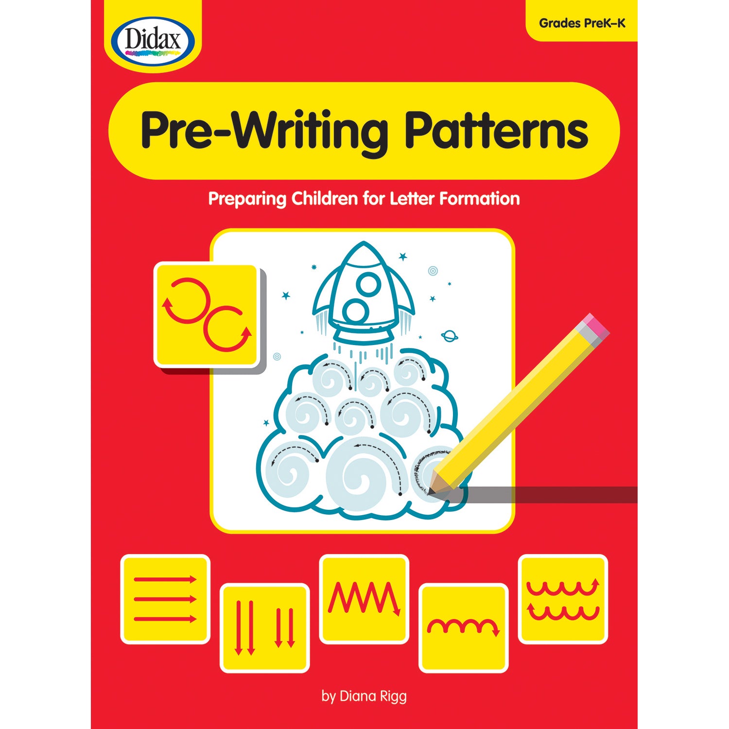 Loop Pre Writing Pattern Pre-Writing Patterns Book – ES School Supply