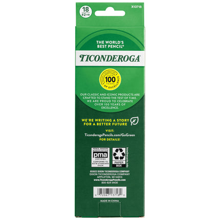 Ticonderoga® Pastel No. 2 Pencil Assortment, 18 count