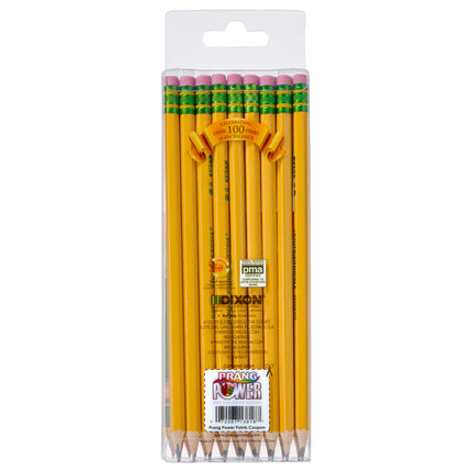 Pencils, #2 Soft, Yellow, Presharpened, Pack of 18