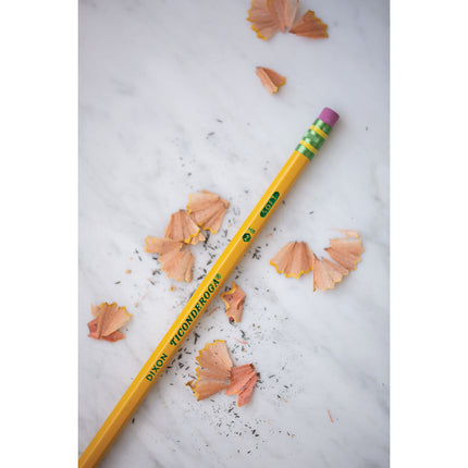 Original Ticonderoga® Pencils, No. 1 Extra Soft Yellow, Unsharpened, Box of 12