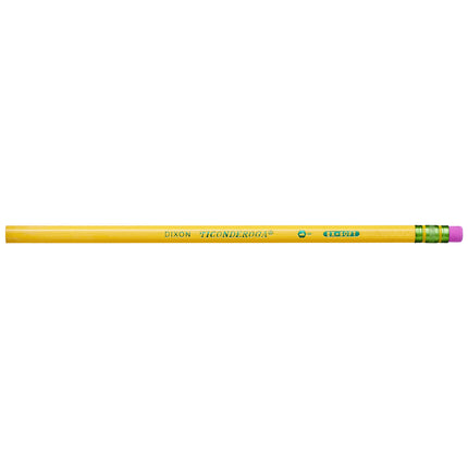 Original Ticonderoga® Pencils, No. 1 Extra Soft Yellow, Unsharpened, Box of 12