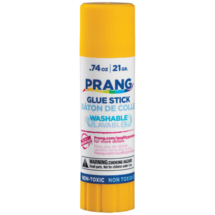 Clear Glue Sticks, Washable, .74oz, 60 Count