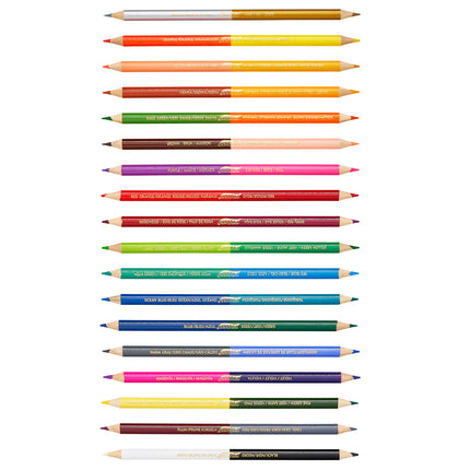 Duo Colored Pencils, 36 Color Set