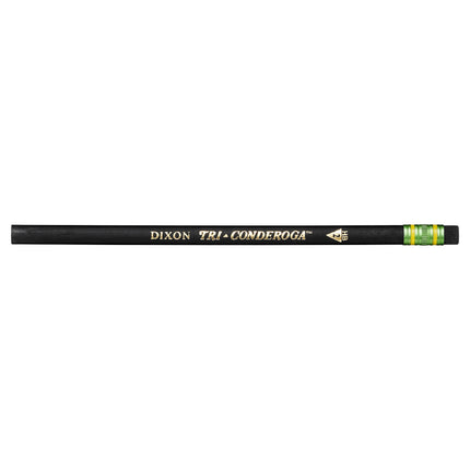 Tri-Conderoga™ 3-Sided Pencils with Sharpener, Pack of 12