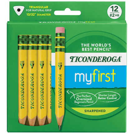 My First Ticonderoga Short Large Triangle Barrel