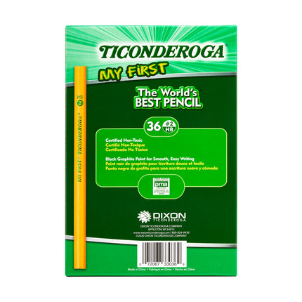 My First Ticonderoga® Pencil without Eraser, 36 Count