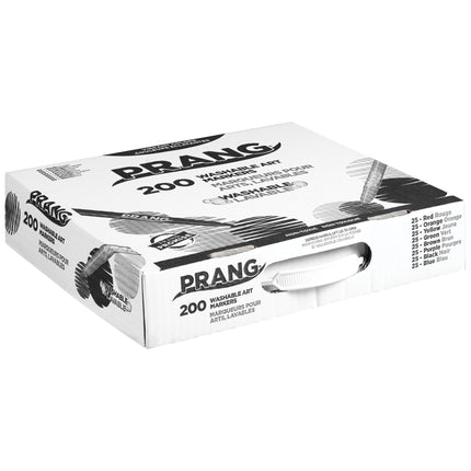 Washable Art Marker Masterpack, 8 Colors, 200 Per Box