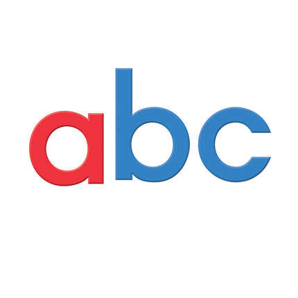 Foam Fun Lowercase Red & Blue Magnet Letters, Set of 112