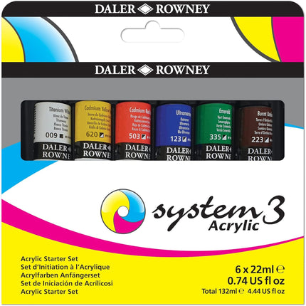 System3 Acrylic Paint Starter Set
