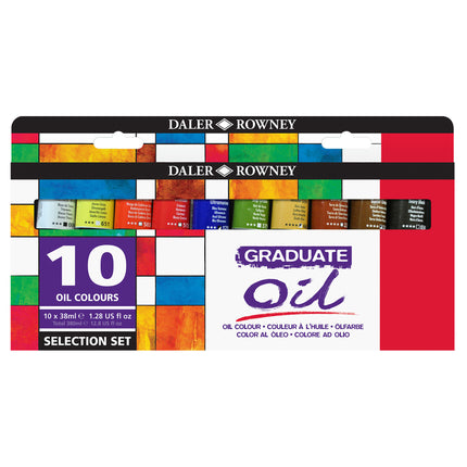 Graduate Oil Paint Selection Set, Assorted Colors
