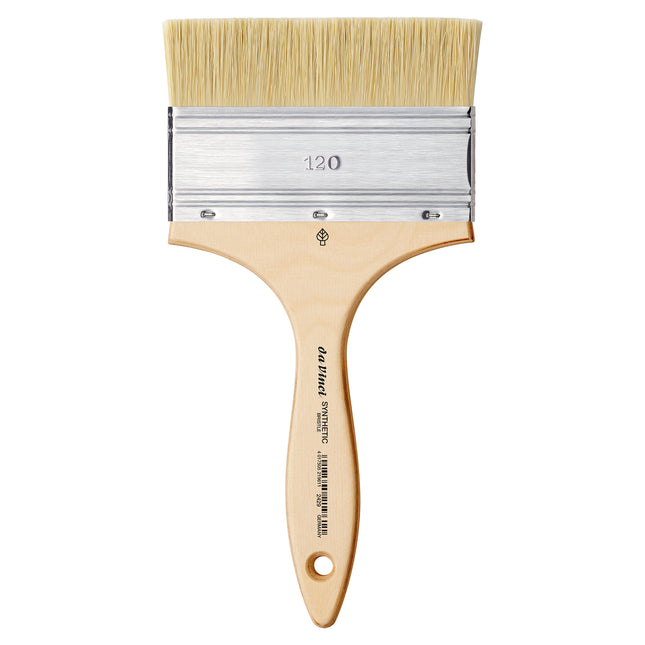 Mottler Brush, Natural Hog, Acrylic & Oil, Flat, Size 120