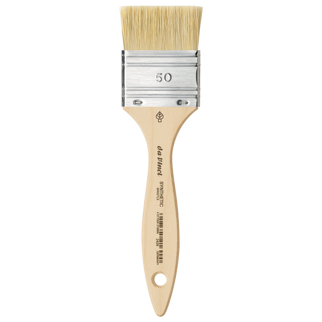 Mottler Brush, Natural Hog, Acrylic & Oil, Flat, Size 50