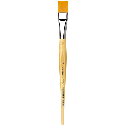 JUNIOR Synthetics Student Brush, Synthetic, Tempera, Round, Size 20