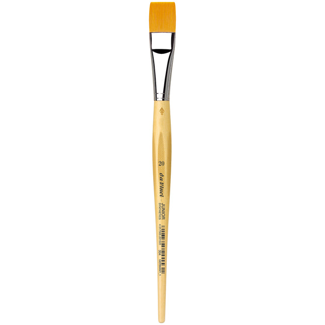 JUNIOR Synthetics Student Brush, Synthetic, Tempera, Round, Size 20
