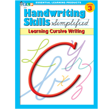 Handwriting Skills Simplified Book: Learning Cursive Writing
