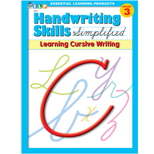 Handwriting Skills Simplified Book: Learning Cursive Writing