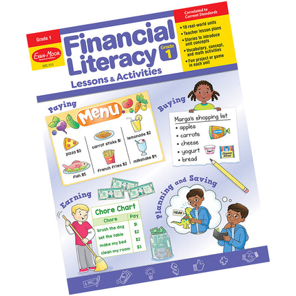 Financial Literacy Lessons & Activities, Grade 1