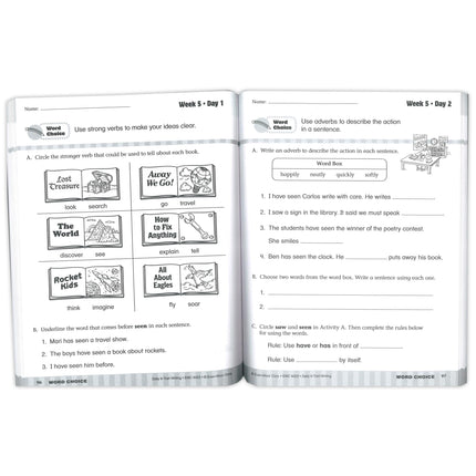 Daily 6-Trait Writing Book, Grade 2