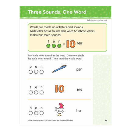 Early Learning Spelling Activity Book Bundle, Grade PreK