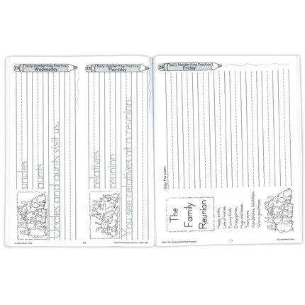 Daily Handwriting Practice Book: Traditional Manuscript