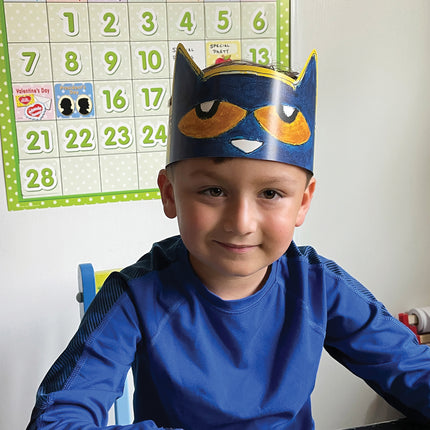 Pete the Cat Crowns, Pack of 30