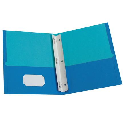Twin Pocket Folders with Fasteners, Letter Size, Assorted, Pack of 50