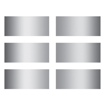 Rectangles Scratch Off Stickers, Pack of 180