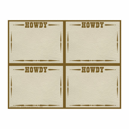 Wild, Wild Classroom Name Tags
