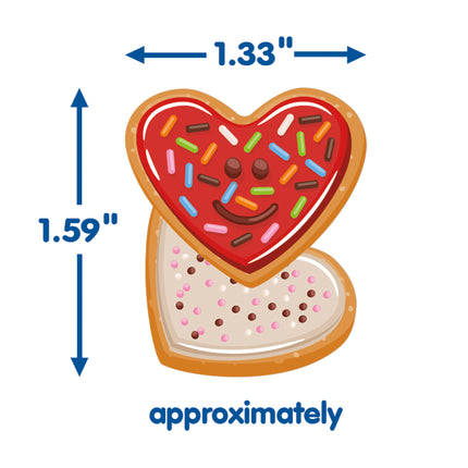 LOVE Valentine's Day Giant Stickers, Pack of 36