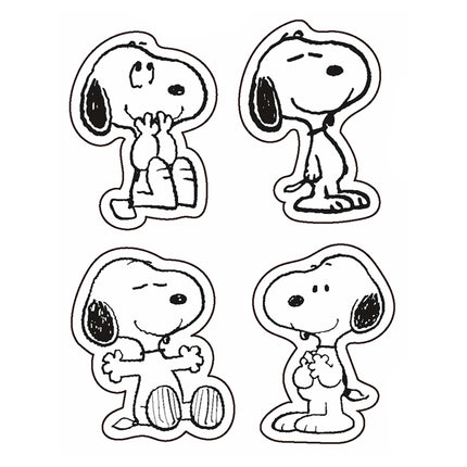 Peanuts Snoopy Giant Stickers Die Cut