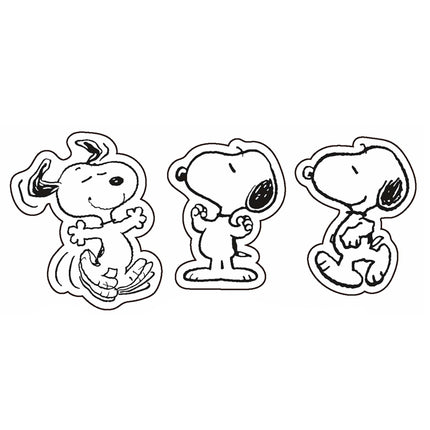 Peanuts Snoopy Giant Stickers Die Cut