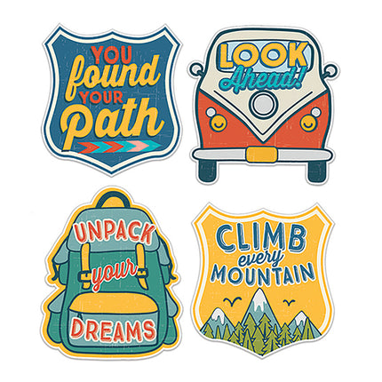 Adventurer Sticker Badges Stickers