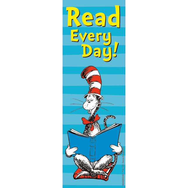 Cat in the Hat™ Read Every Day Bookmarks, Pack of 36