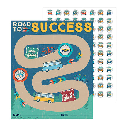 Adventurer Mini Reward Chart with Stickers
