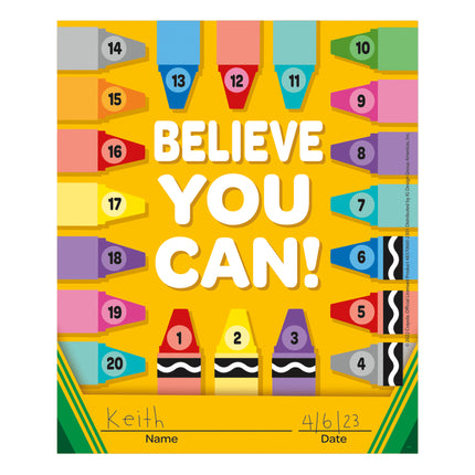 Crayola® Mini Reward Chart with Stickers, Pack of 36