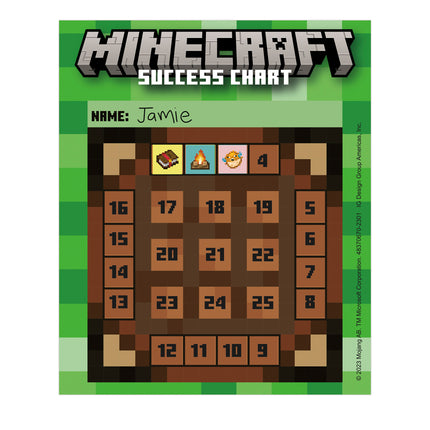 Minecraft Reward Chart