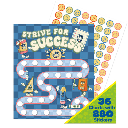S'cool Era Mini Reward Chart W/ Stickers