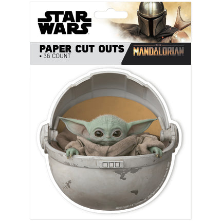 Star Wars™ The Mandalorian Paper Cut Outs