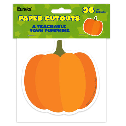 A Teachable Town Pumpkins Paper Cut-Outs