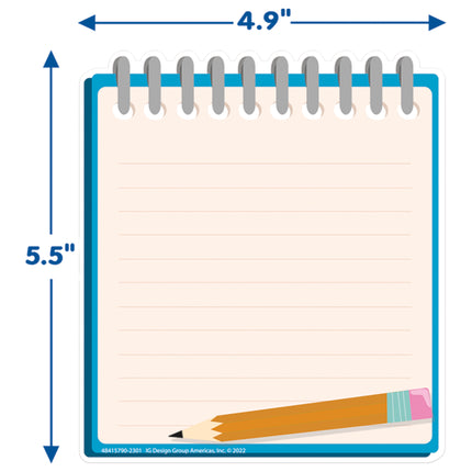 Notebook Paper Cut-Outs