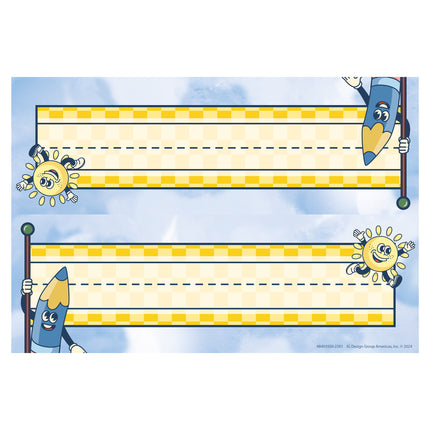 S'cool Era Name Plate Tented