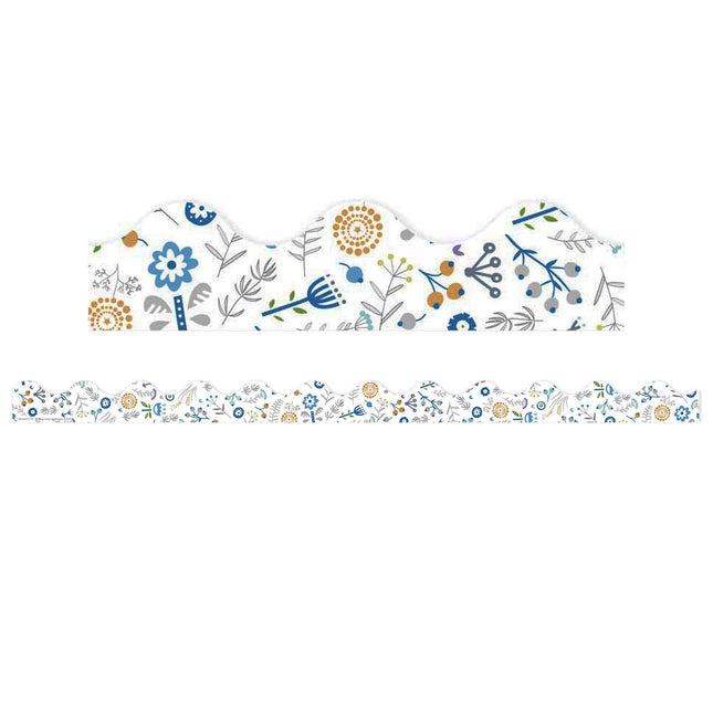 A Close-Knit Class Danish Floral Deco Trim