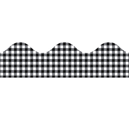 Gingham Extra Wide Deco Trim