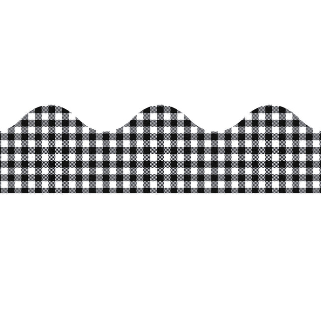Gingham Extra Wide Deco Trim