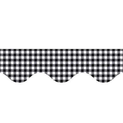 Gingham Extra Wide Deco Trim